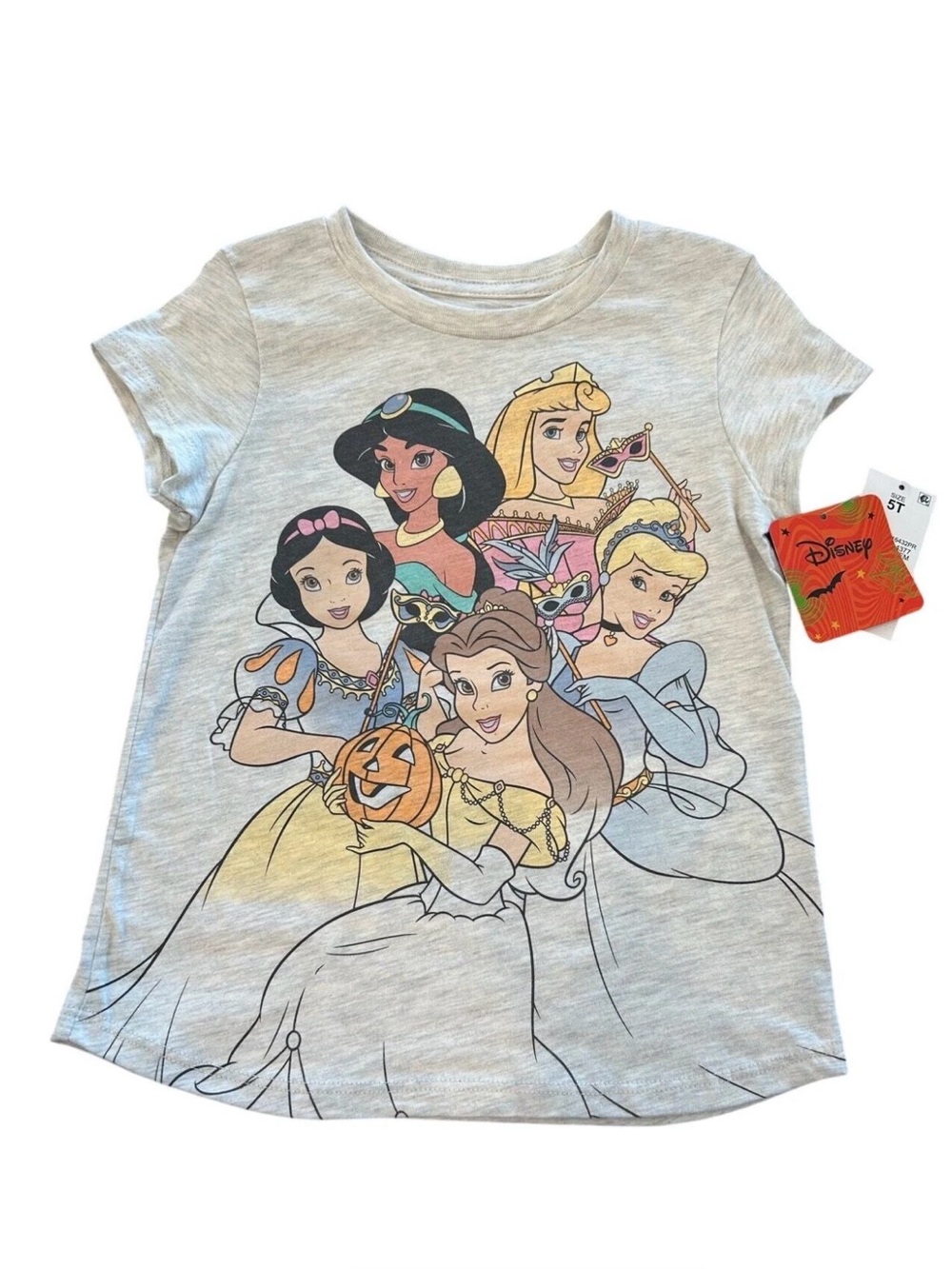 Disney Princess Halloween Masquerade T-Shirt 5t NWT